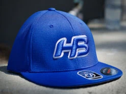 Headbanger Sports Exclusive I8508 Flexfit Aerated Performance Hat: Royal / Royal