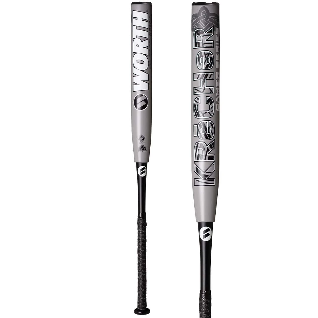 2023 Worth KReCHeR Gamer Series 13.5" XL SSUSA Senior Slowpitch Softball Bat: WSS3KGL