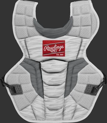 Rawlings Adult White/Silver VELO 2.0 Catcher's Gear Box Set: CSV2A-W/SIL - Image 3