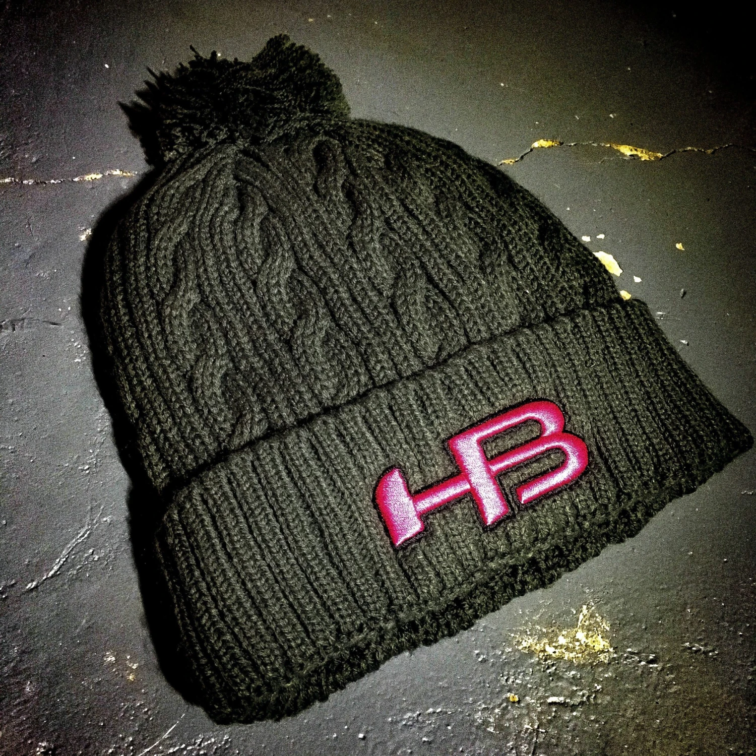 HB Sports Woven Knit Winter Hat (Beanie) - Image 2
