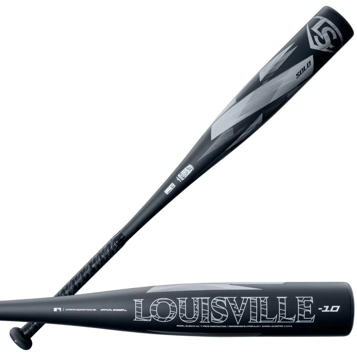 2022 Louisville Slugger SOLO (-10) USSSA Baseball Bat: WTLSLS6X1022 - Image 2